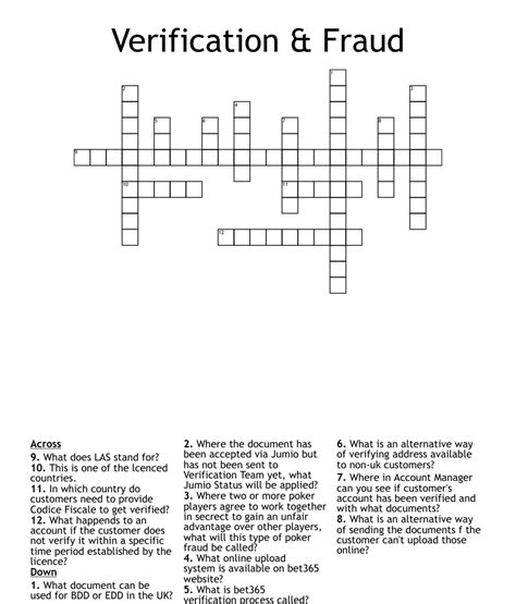 frauds crossword clue